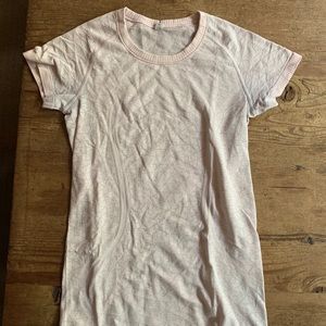 Lulu lemon light pink workout tank